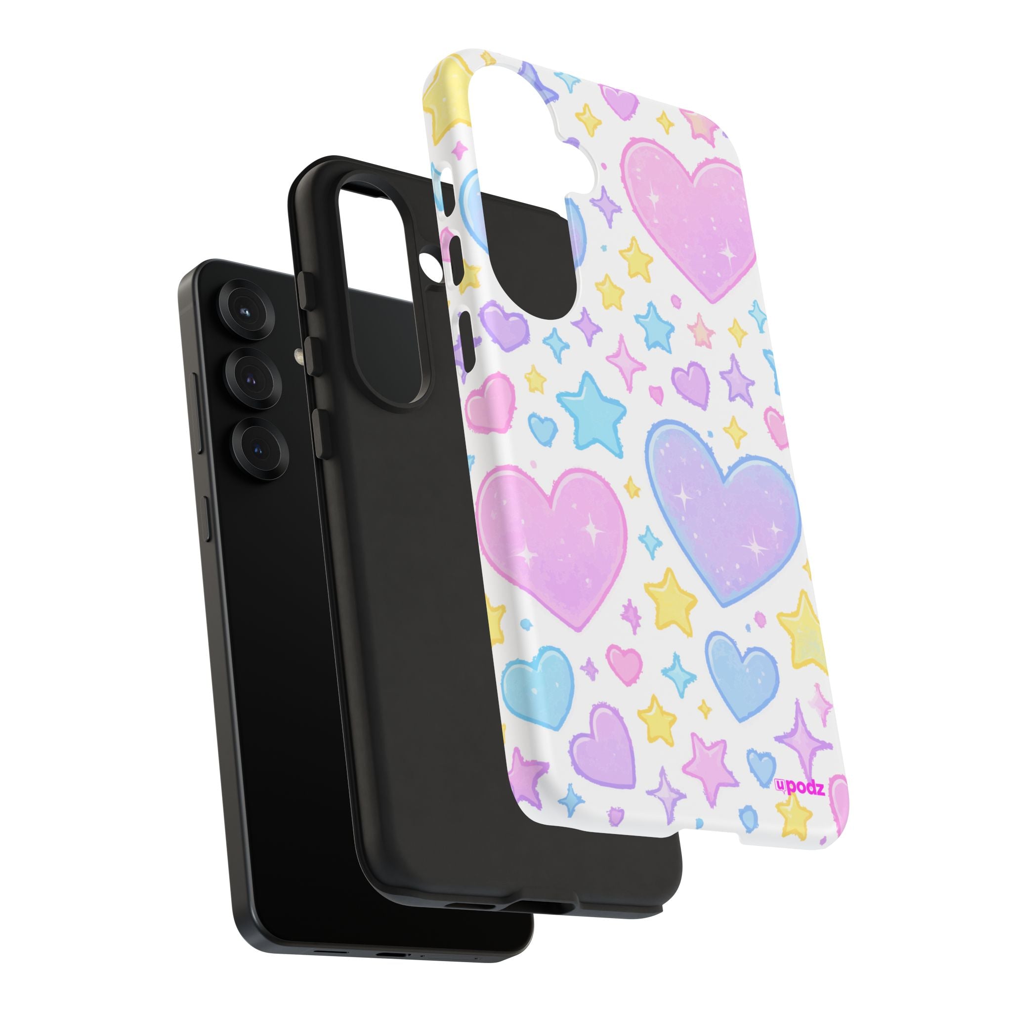 Colourful Doodle Design, Tough Cases, Phone Cover