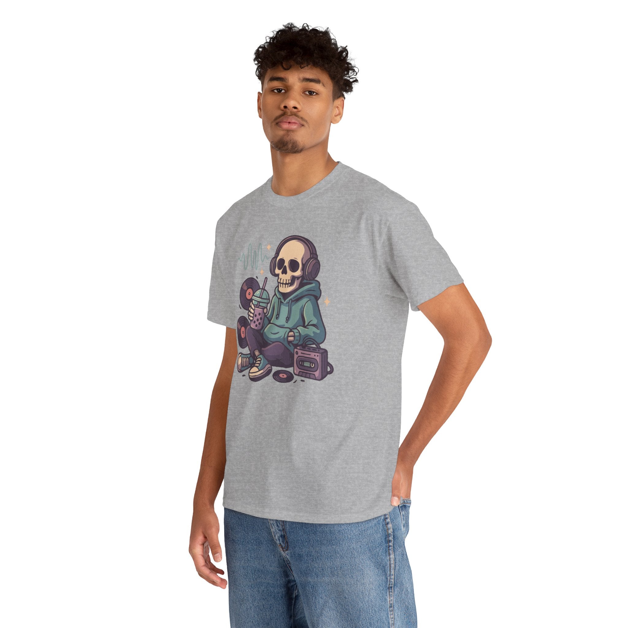 Skull Headphones T-Shirt