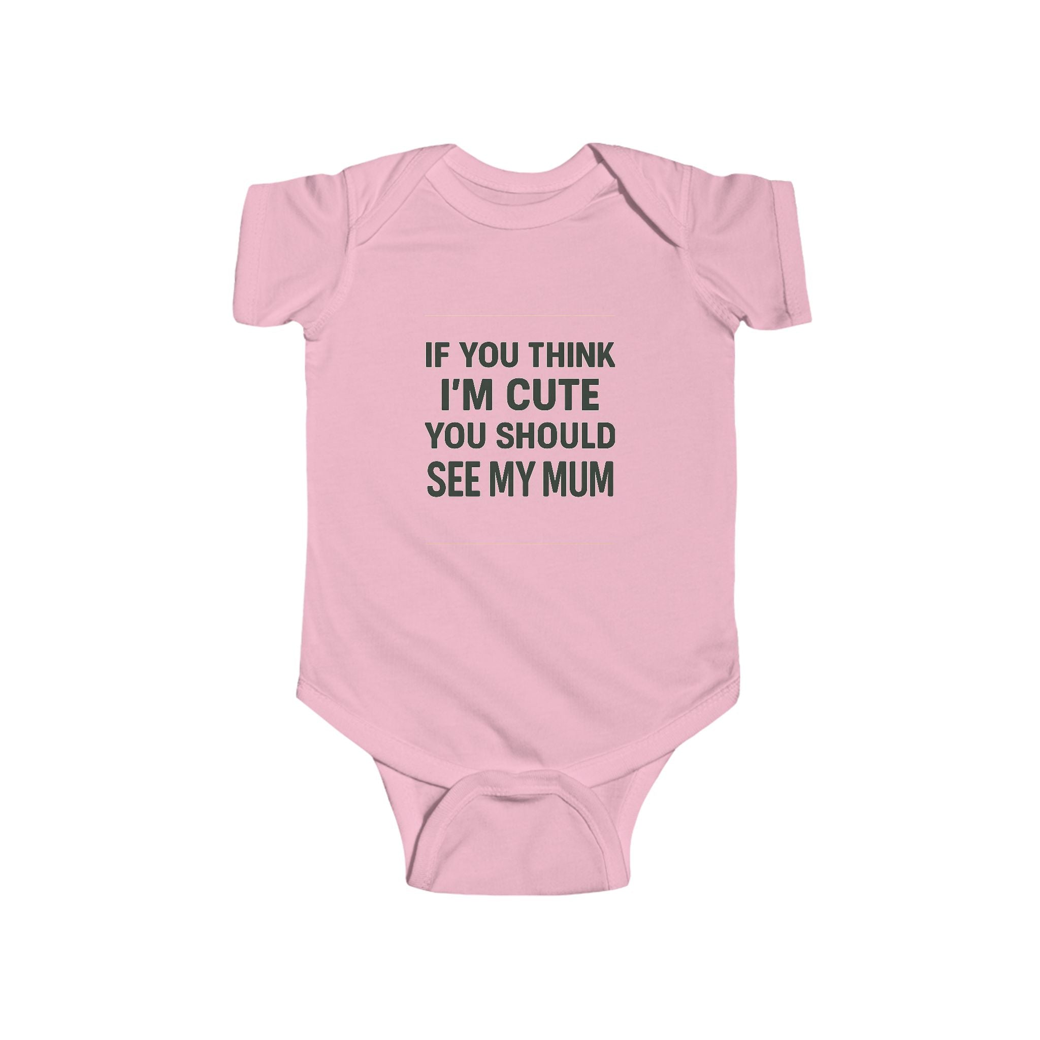 Cute Mum Baby Bodysuit, Funny Infant Outfit, Cute Baby Clothes