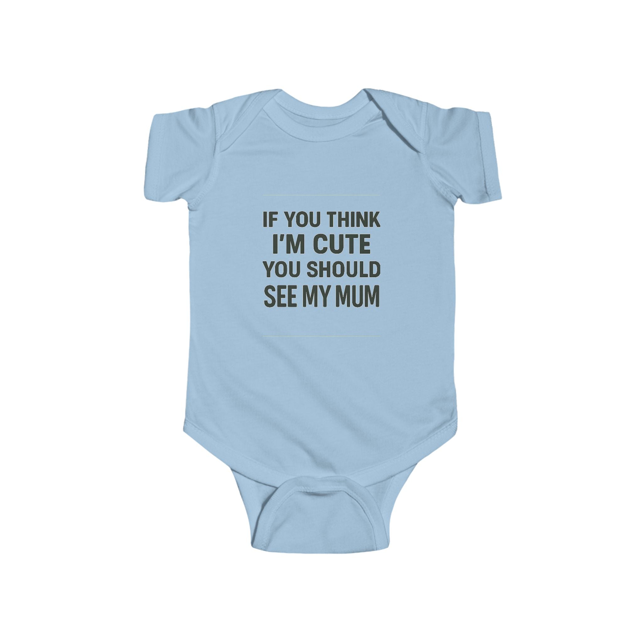 Cute Mum Baby Bodysuit, Funny Infant Outfit, Cute Baby Clothes