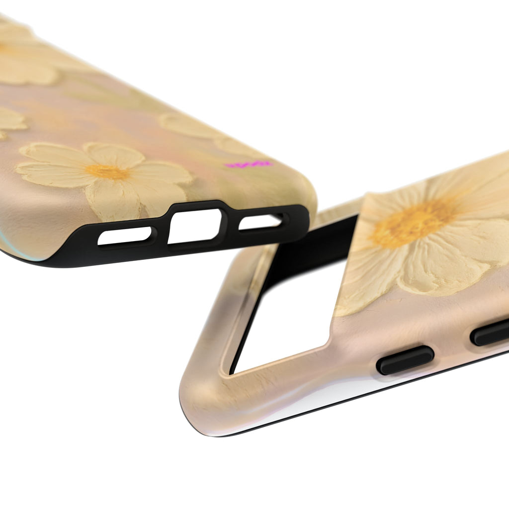 Phone Cases - Colorful Retro Oil Painting Flower