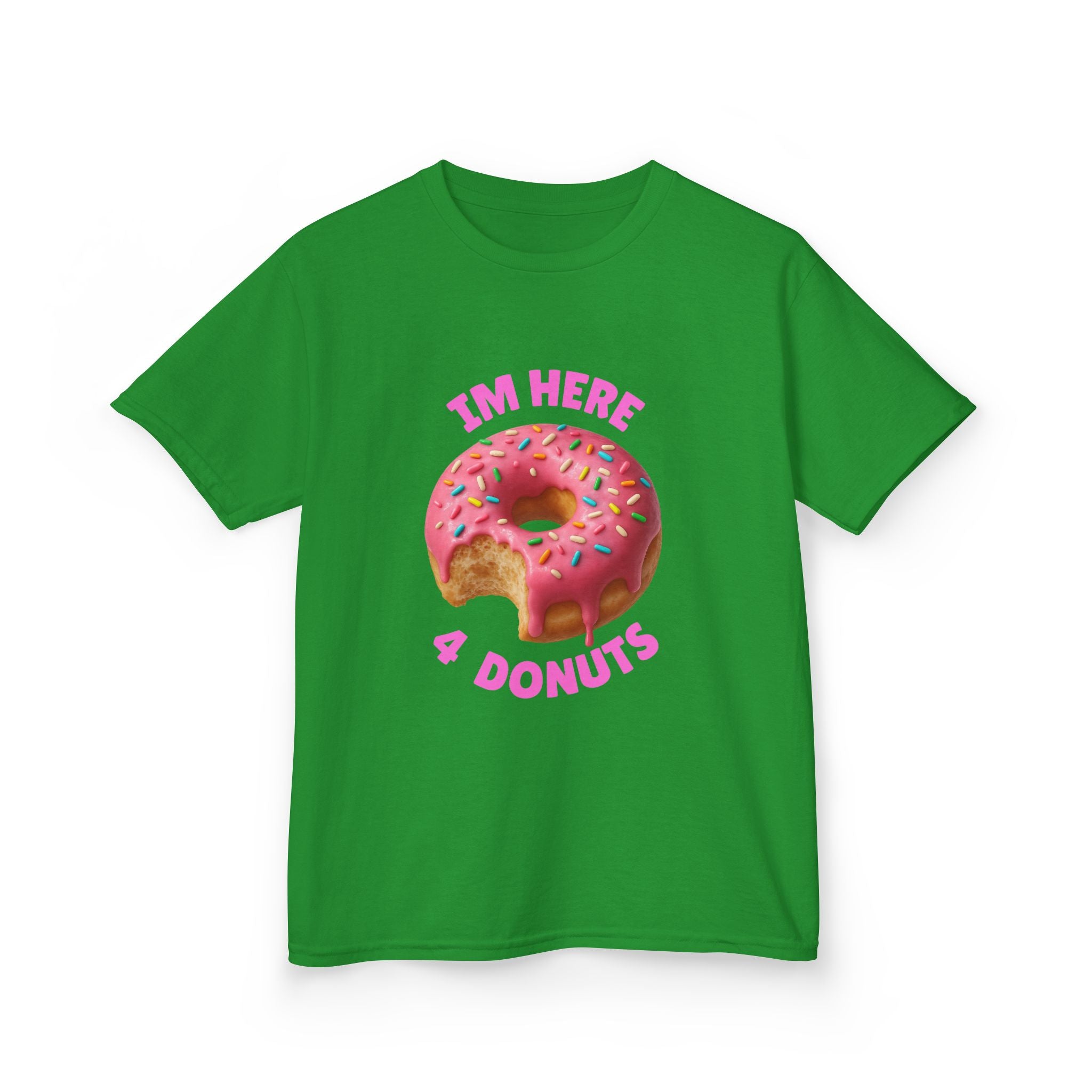 Donuts are life! Kids Tee, Fun Graphic Tee, Kids Cotton T-Shirt