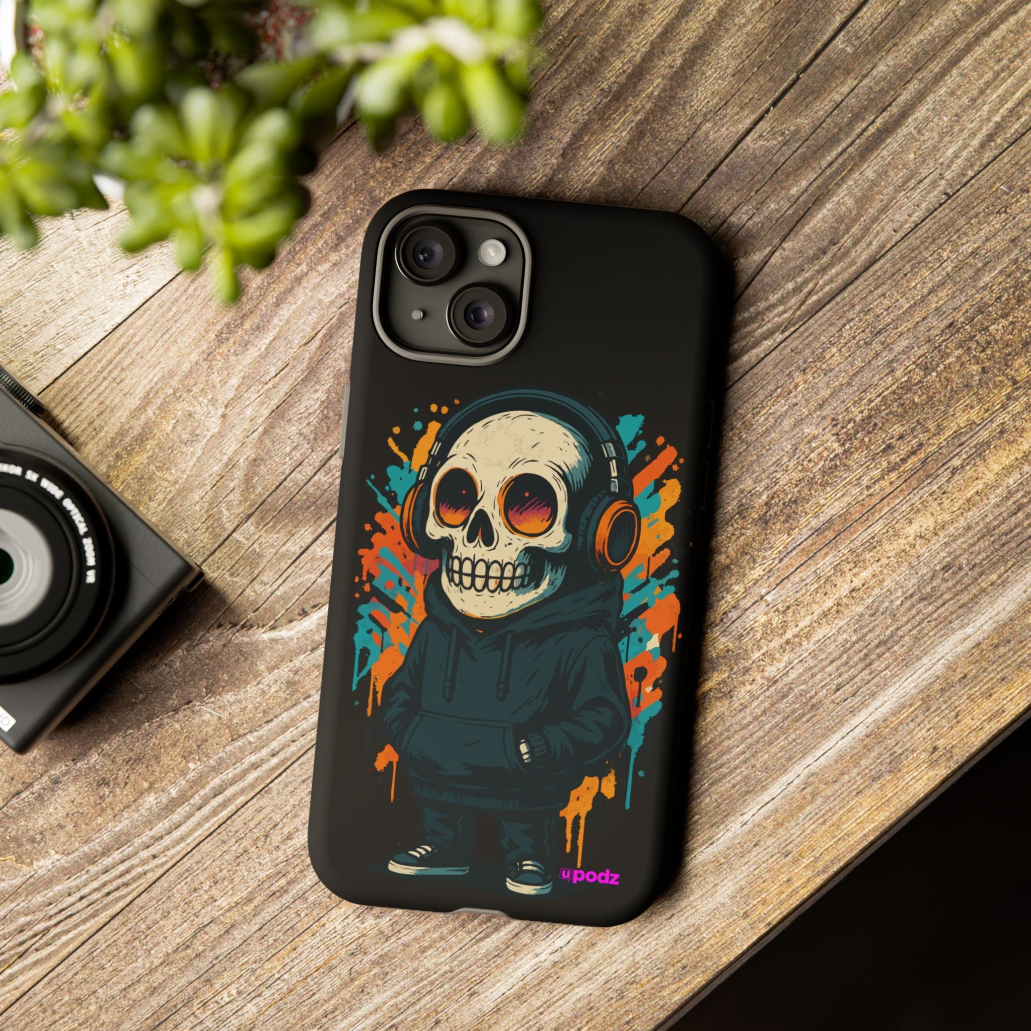 Skull Vibes Design, Tough Cases, Phone Cover