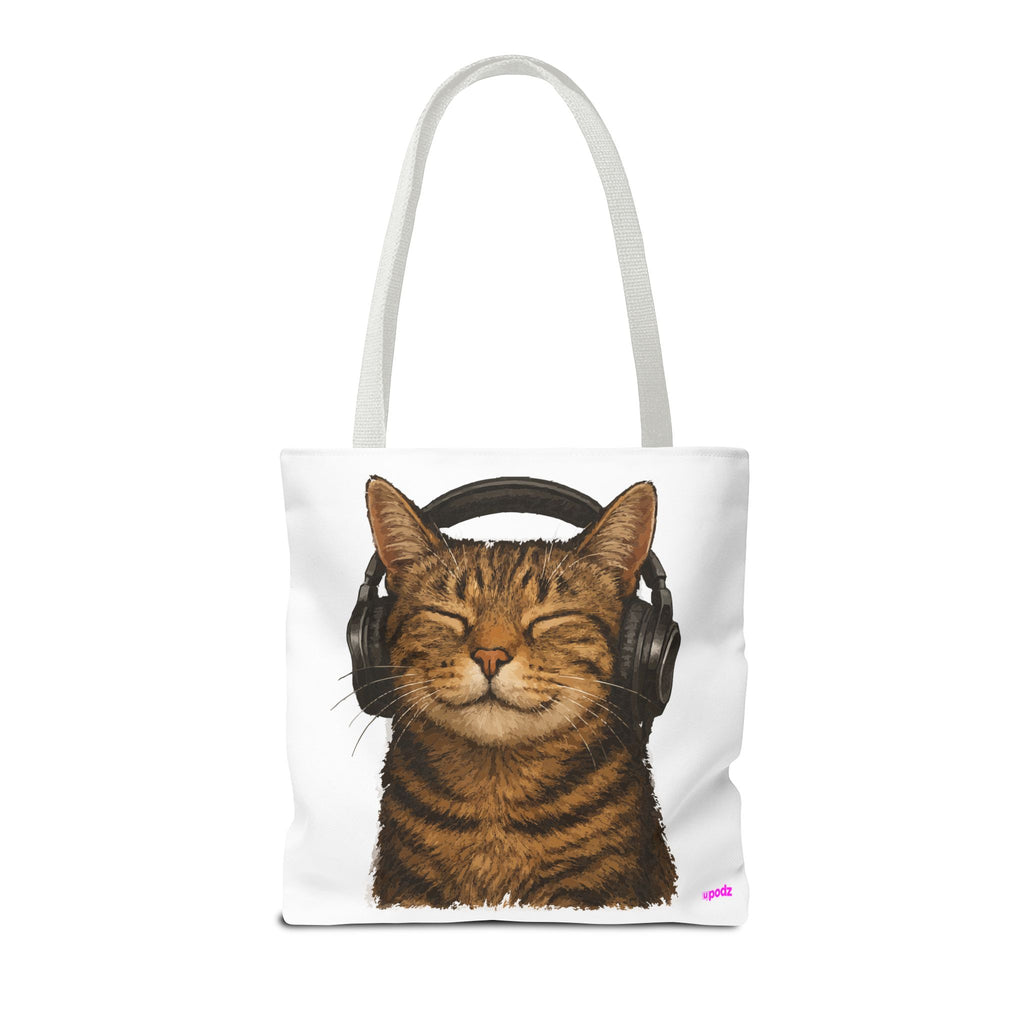 Kitty Love Tote Bag - Quirky Design, Fun Bag