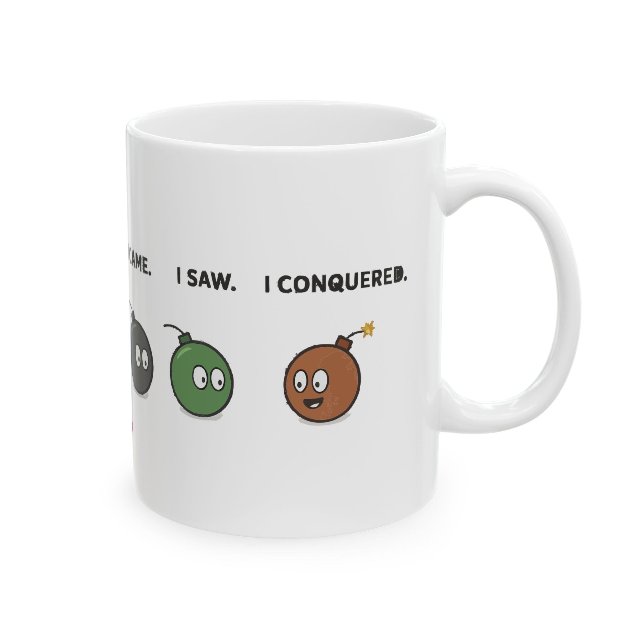 Came Saw Conquered Ceramic Mug |  Personalized Mug