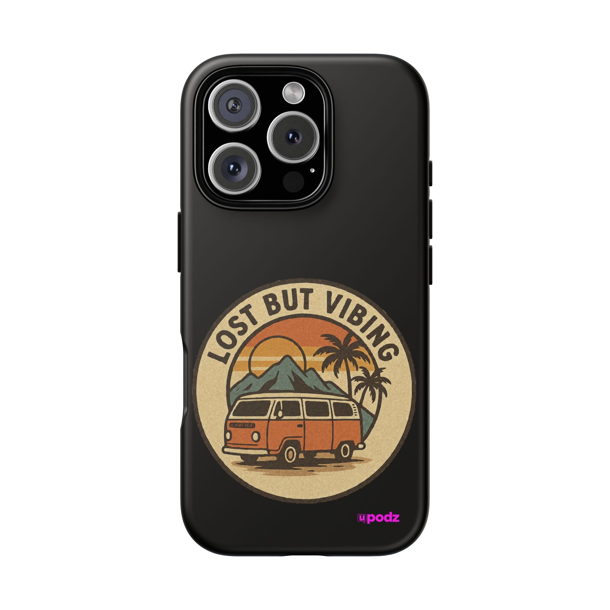 Lost But Vibing Design, Tough Cases, Phone Cover