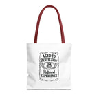 Aged to perfection Tote Bag, Inspirational Gift, Eco-Friendly Shopping Bag