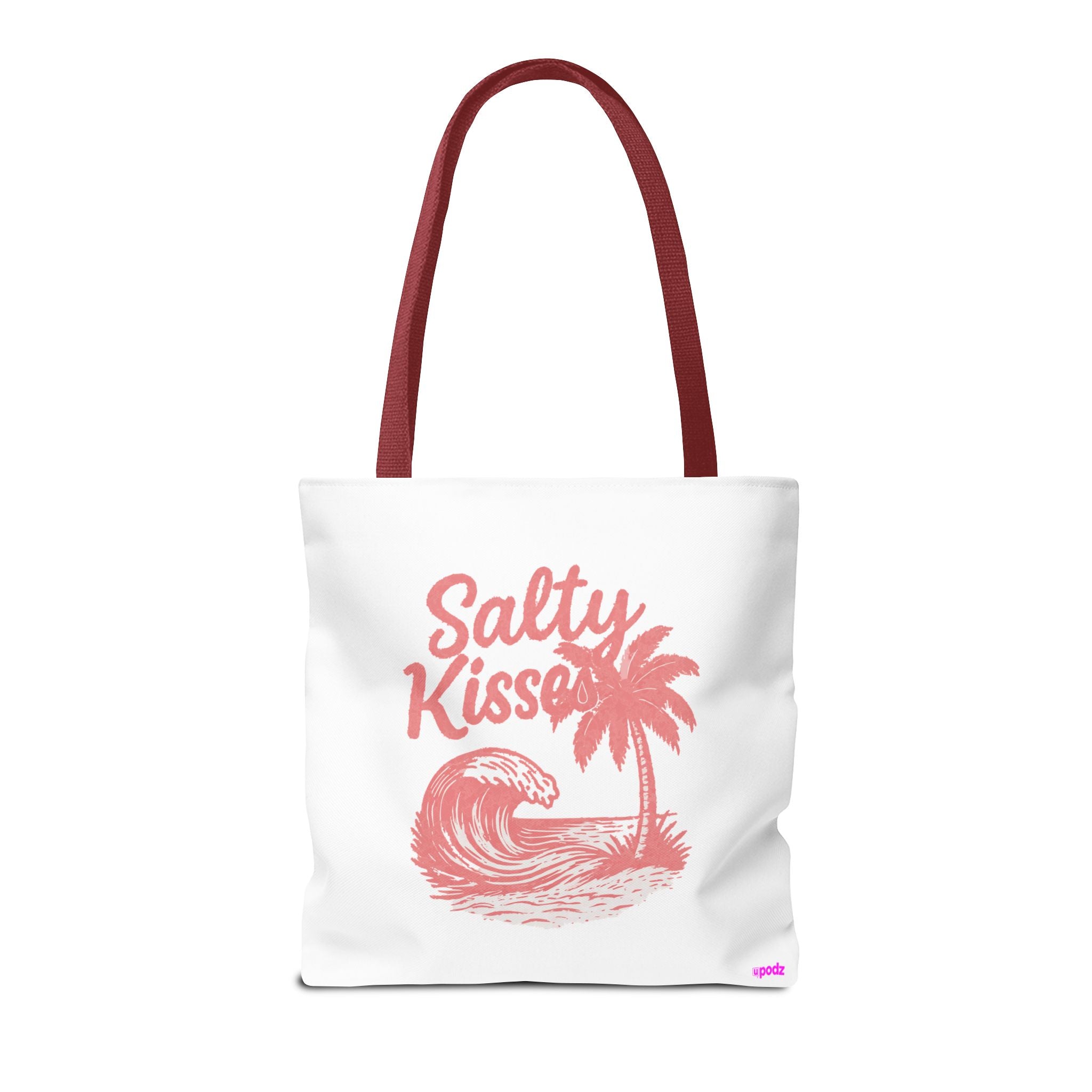 Salty Kisses Tote - Quirky Design, Fun Bag