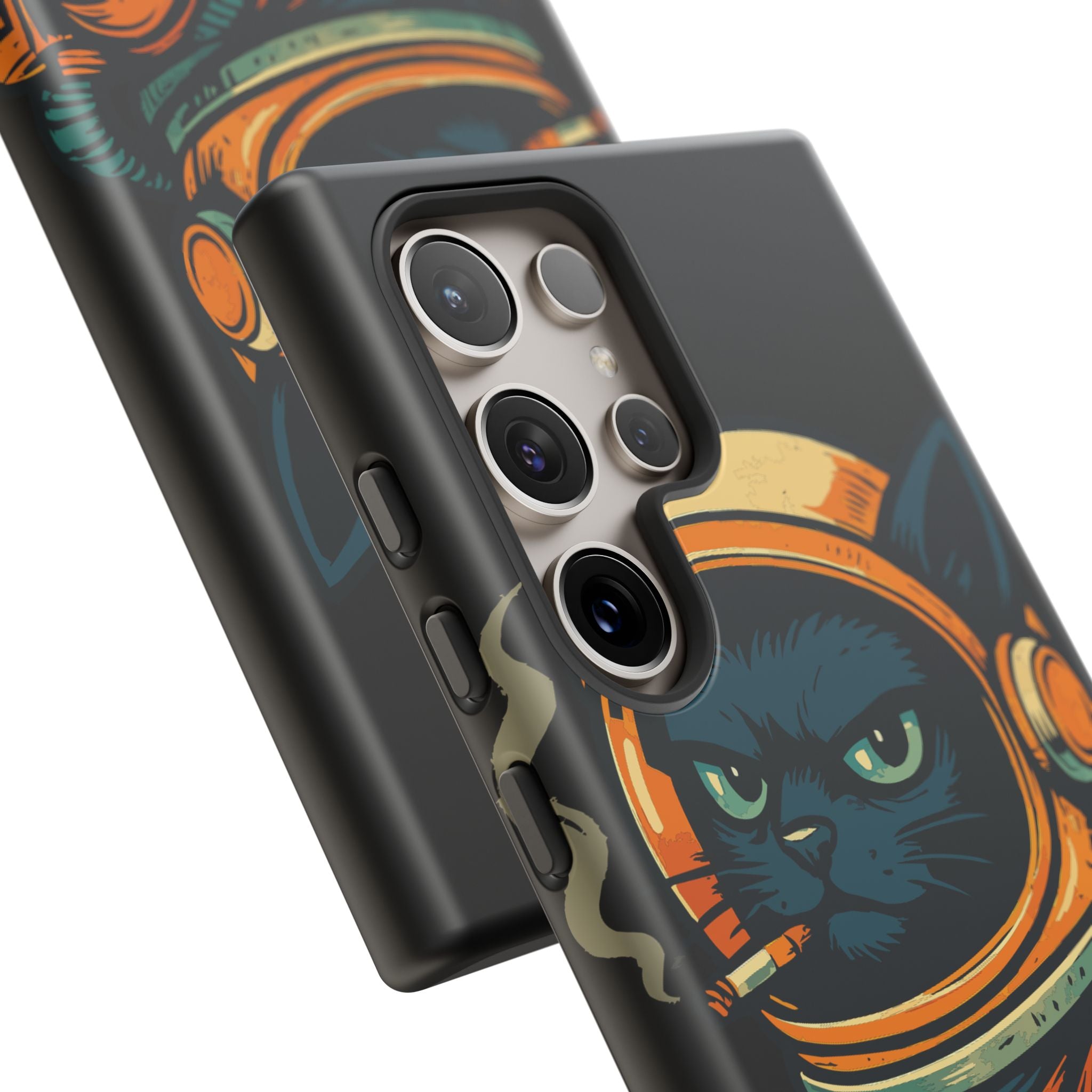 Smoking Cat Design, Tough Cases, Phone Cover