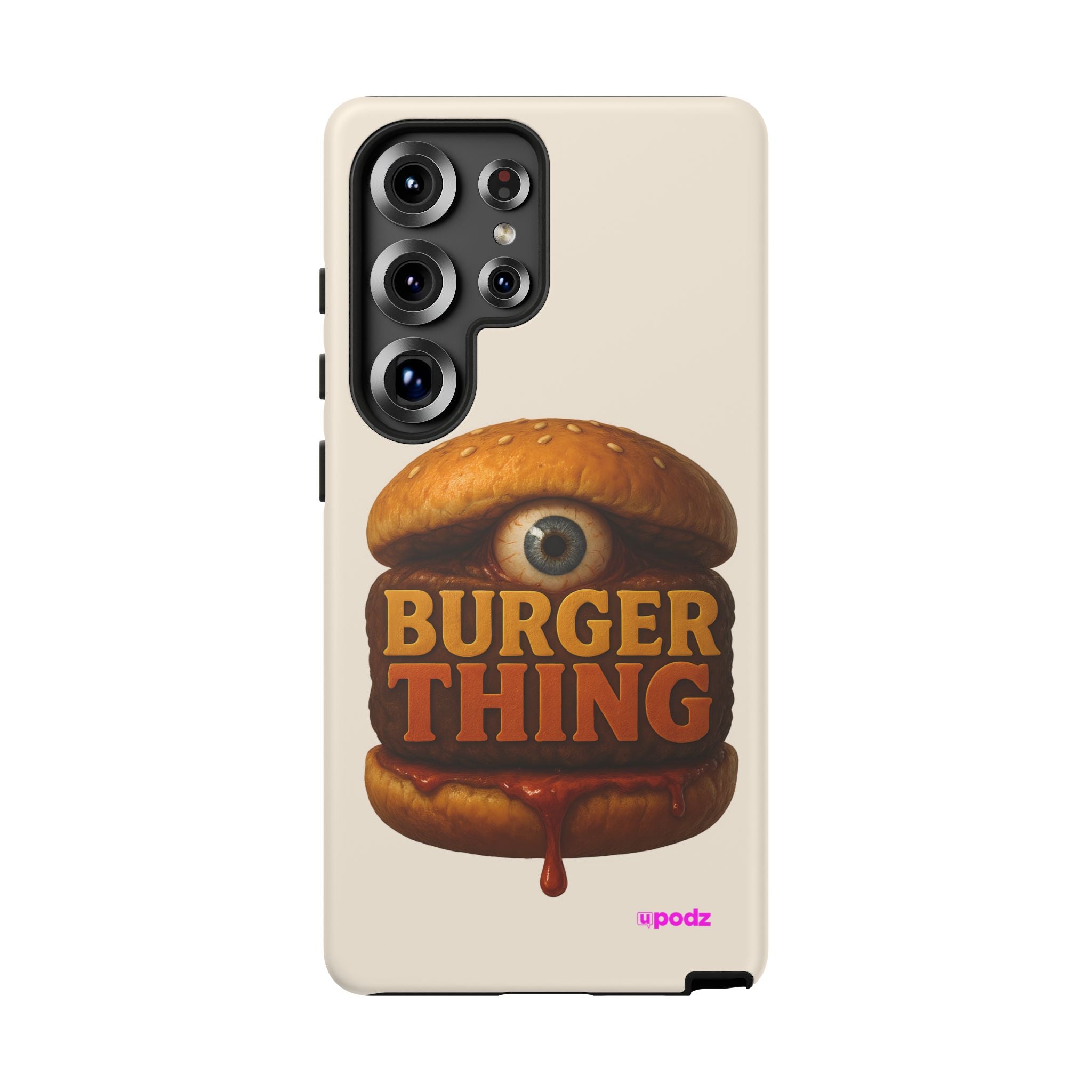 Burger Thing Design, Tough Cases, Phone Cover