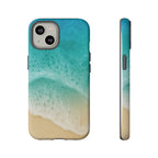 Resin Art, White Cover Design, Tough Cases, Phone Cover