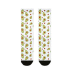 Avocado Sublimation Crew Socks