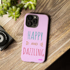 Happy Dazzling Design, Tough Cases, Phone Cover