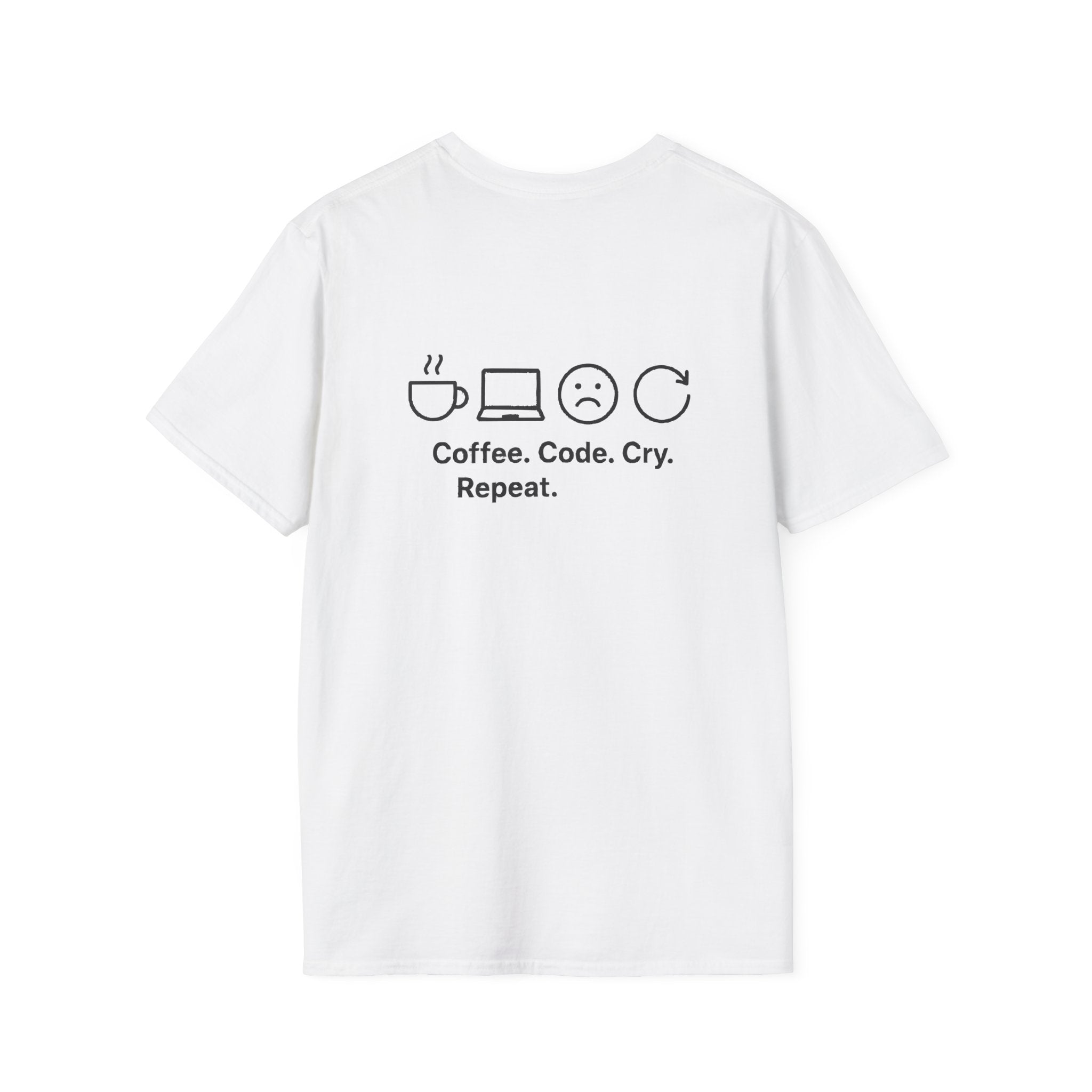 Coffee Code Cry Repeat T-Shirt