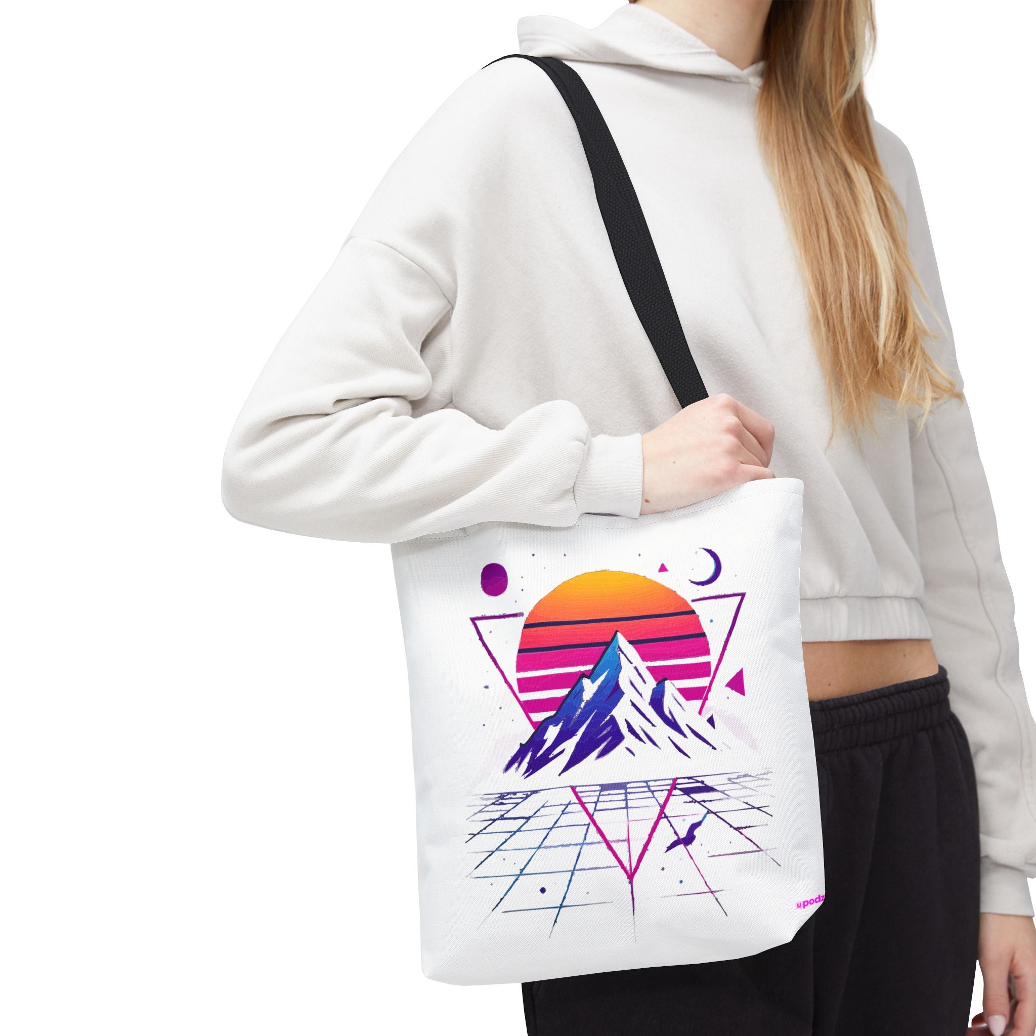 Moon Vibes Tote - Quirky Design, Fun Bag