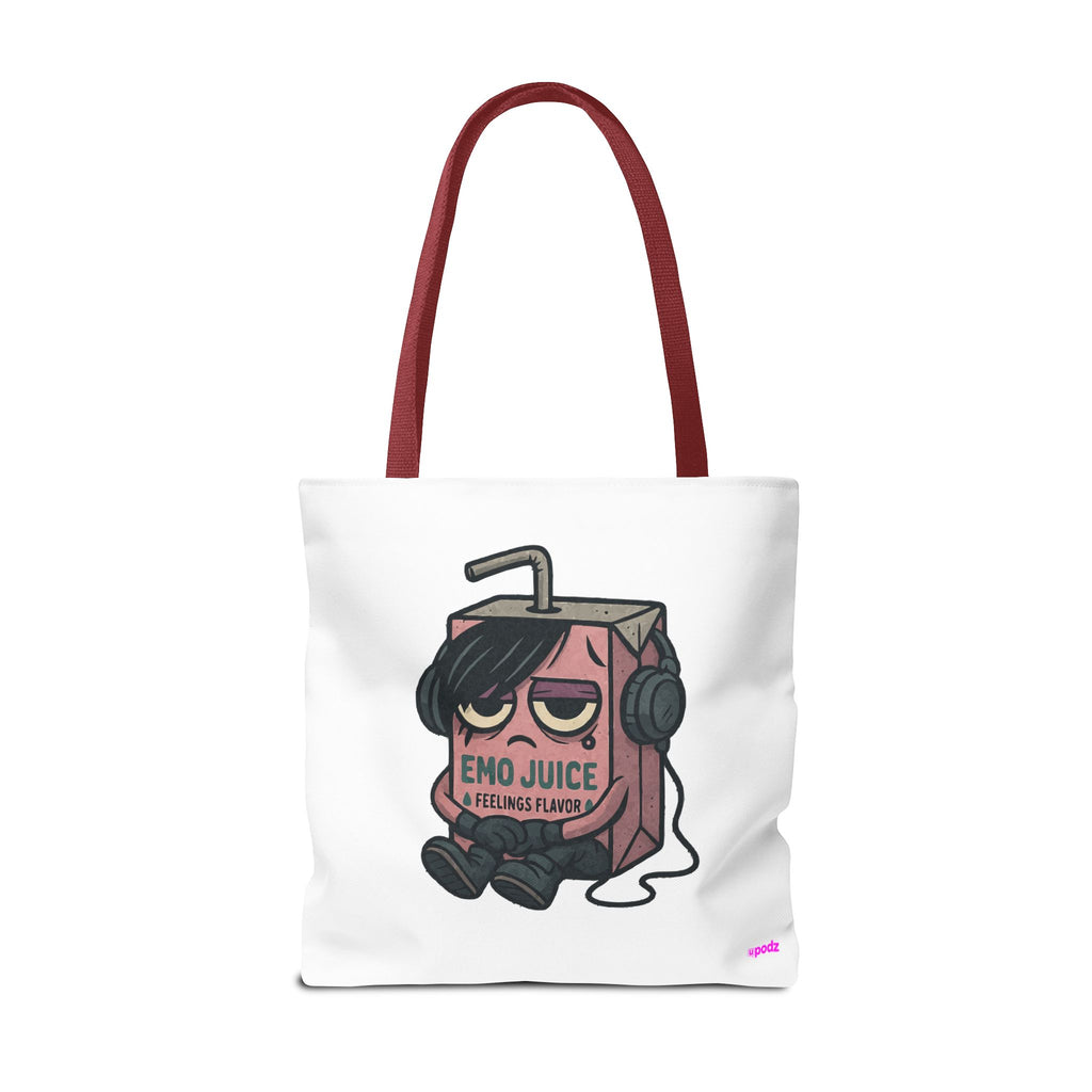 Sad Emo Tote Bag - Quirky Fun Bag
