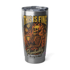 This is Fine | Inspire Adventure, Travel Mug