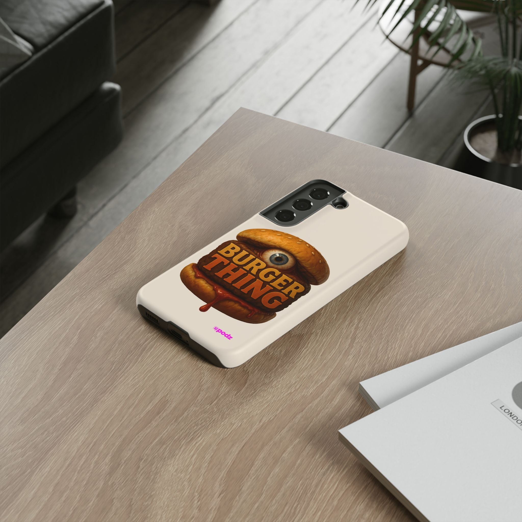 Burger Thing Design, Tough Cases, Phone Cover