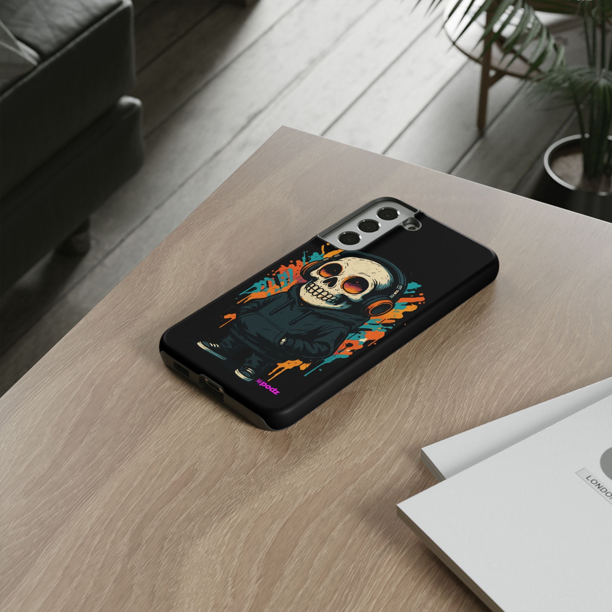 Skull Vibes Design, Tough Cases, Phone Cover
