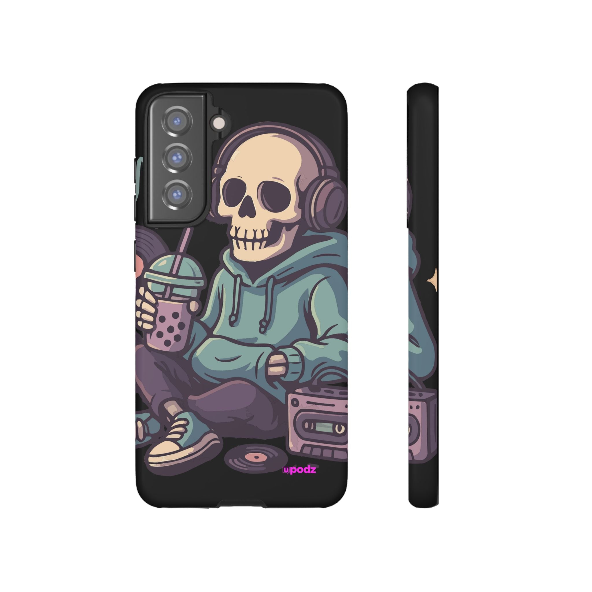 Skull Headphones Design, Tough Cases, Phone Cover