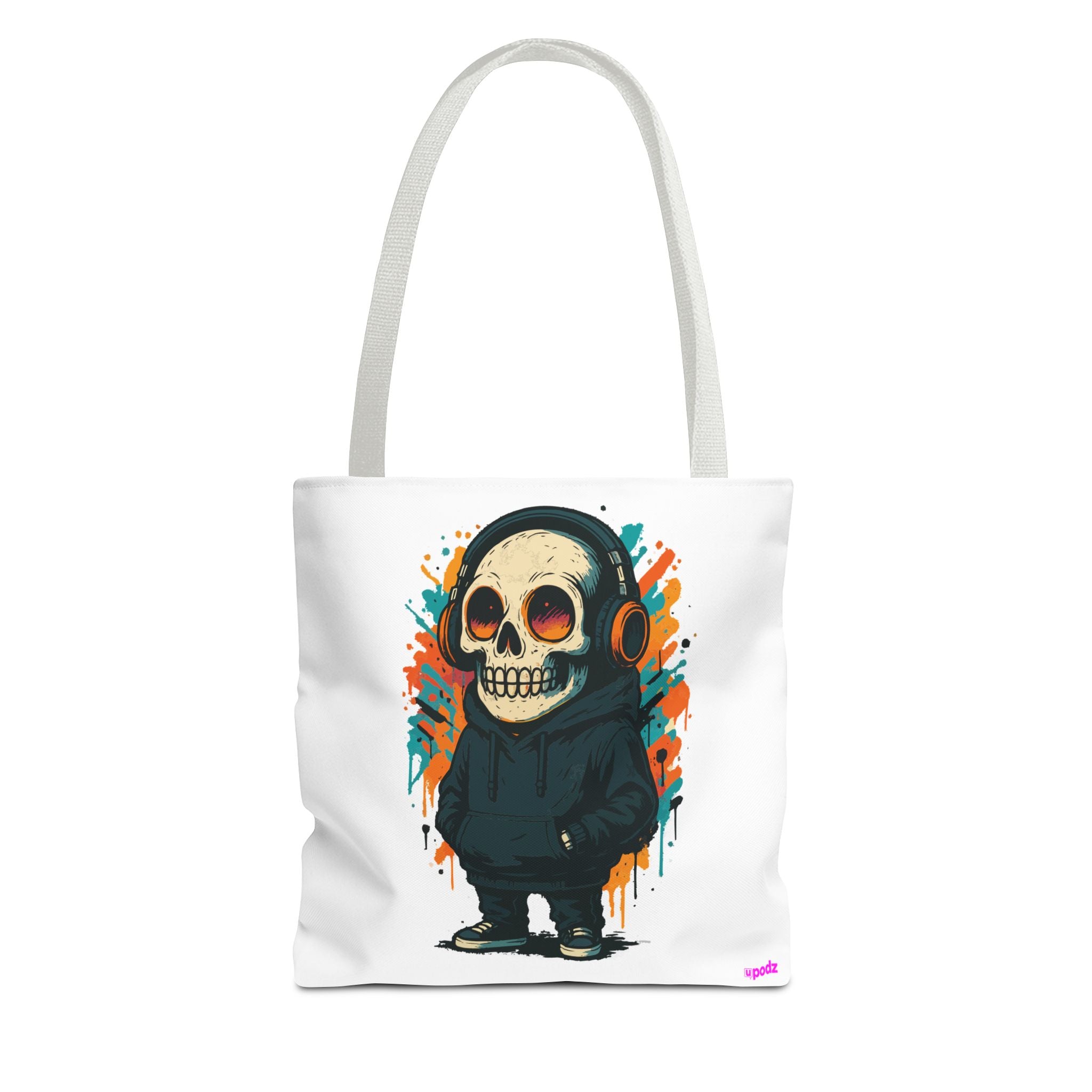 Skull Vibes Tote Bag - Quirky Fun Bag
