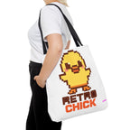 Retro Chick Tote Bag - Quirky Fun Bag