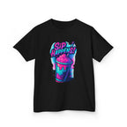 Sip Happens Kids Tee, Fun Graphic Tee, Kids Cotton T-Shirt