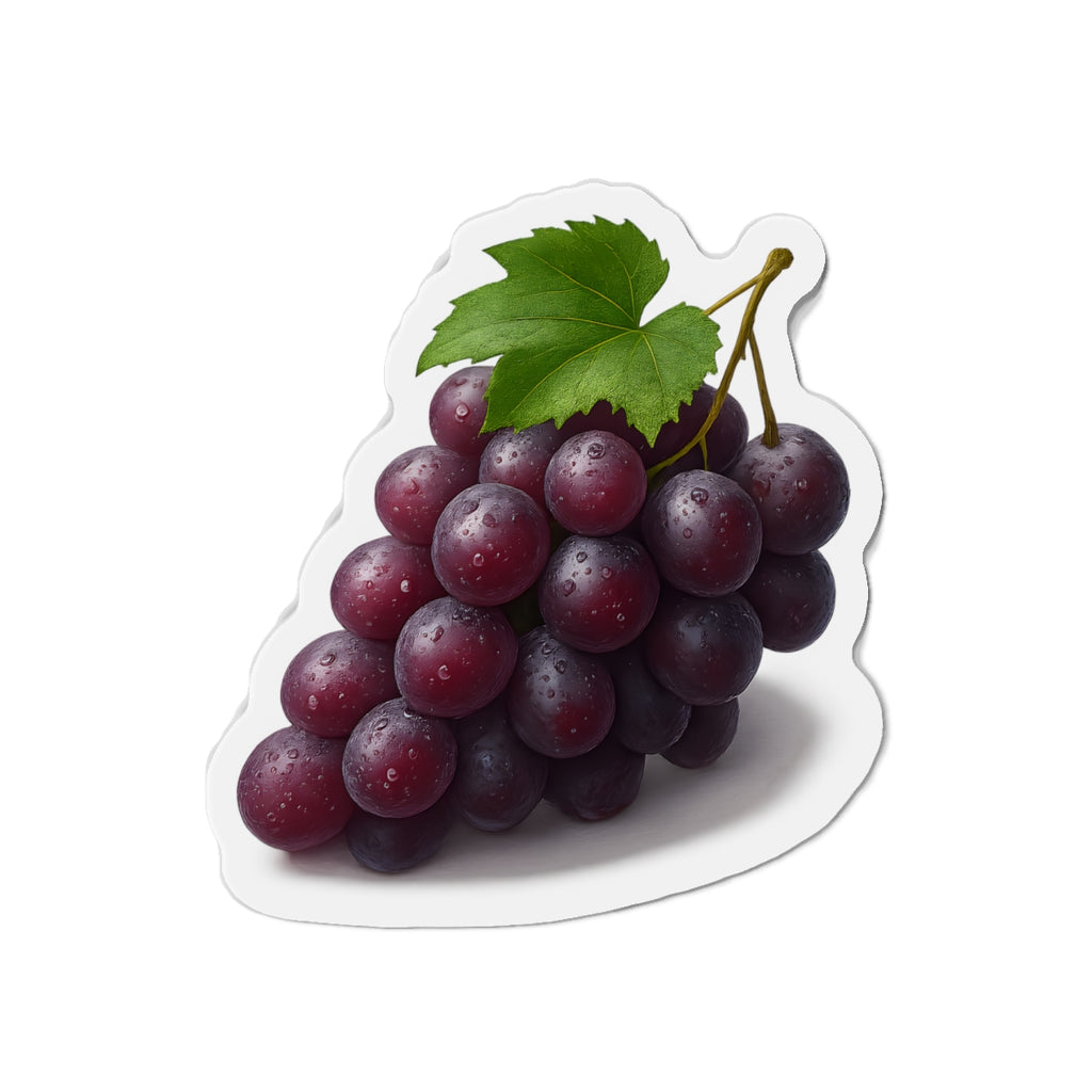 Grapes Die-Cut Magnets | Fun Kitchen Decor