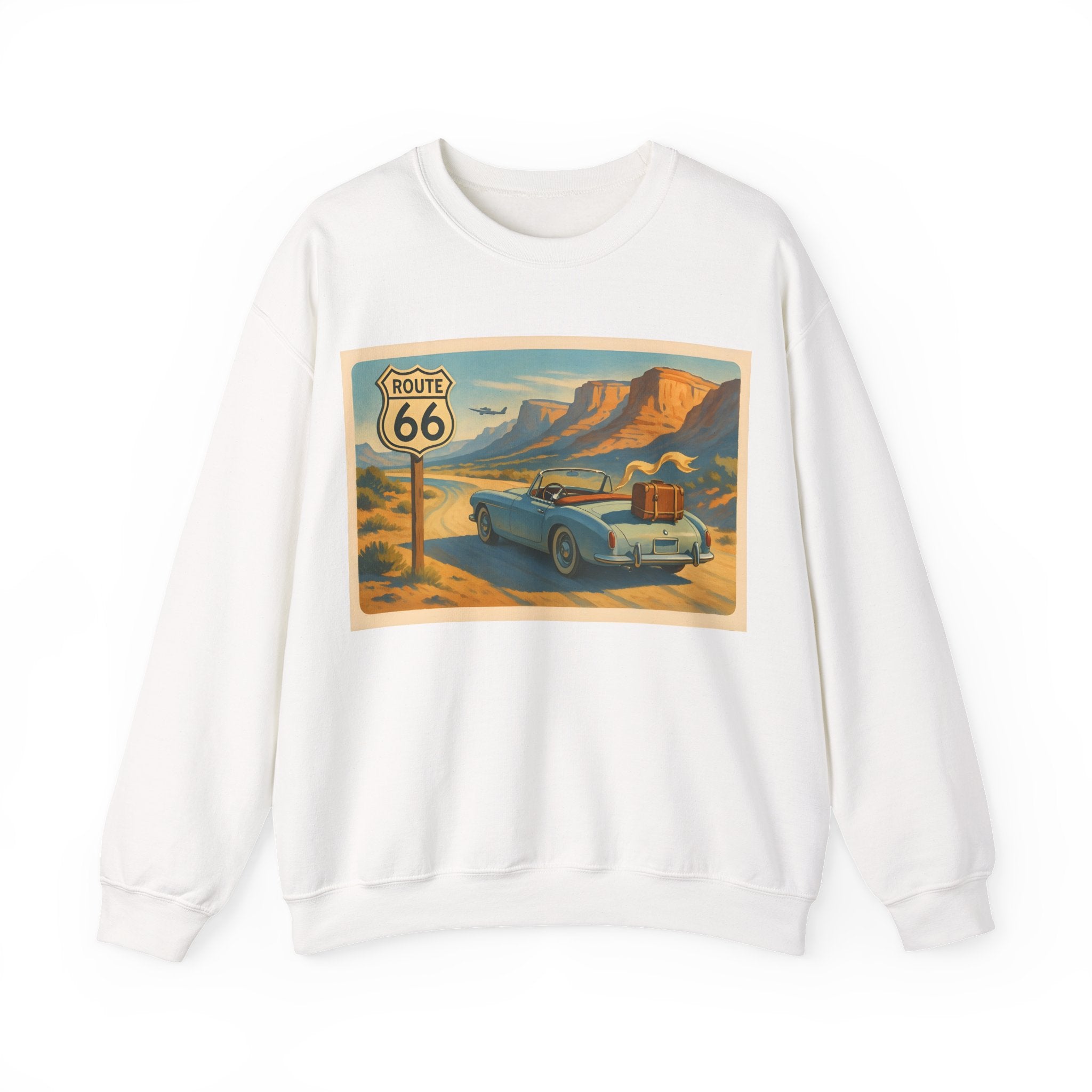 Route 66 Postcard, Sweatshirt