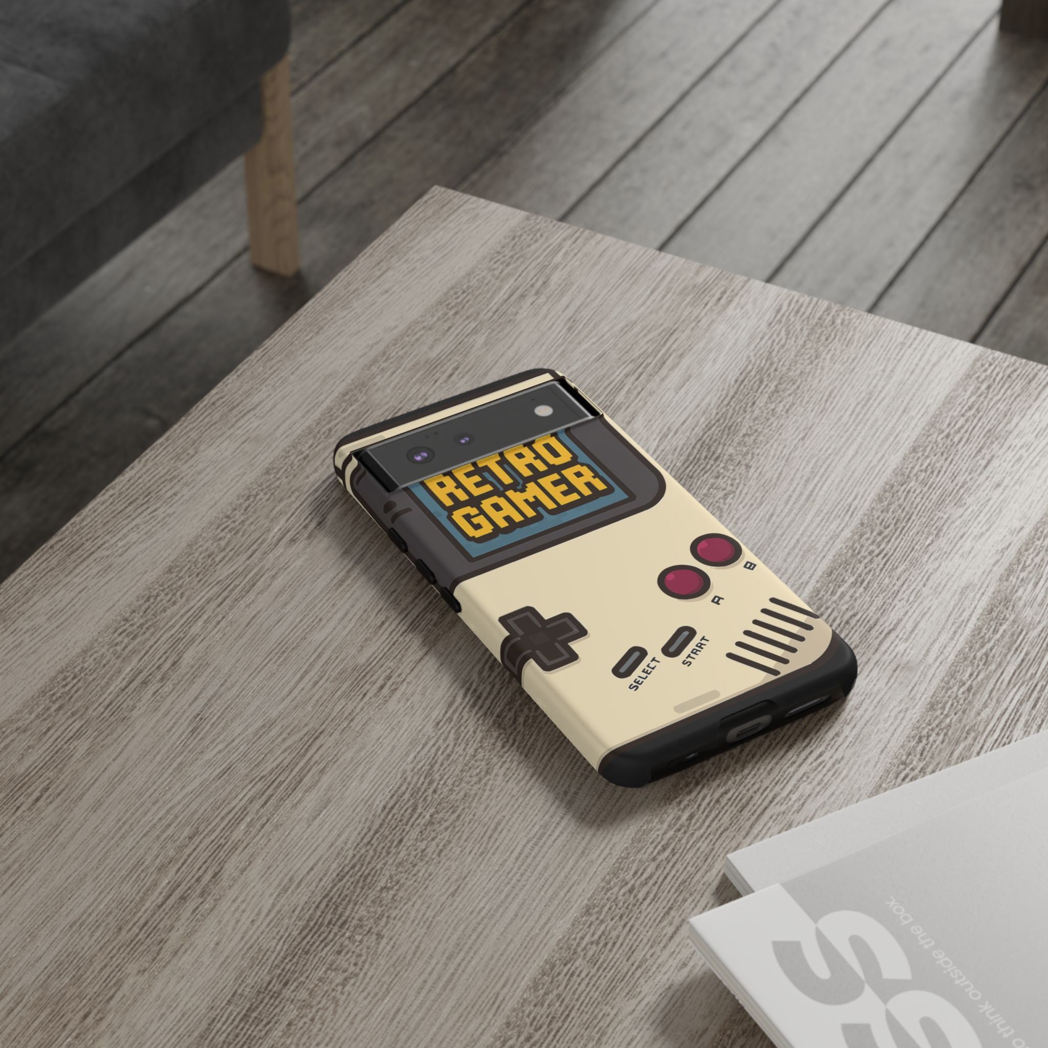Retro Gamer Cover Design, Tough Cases, Phone Cover