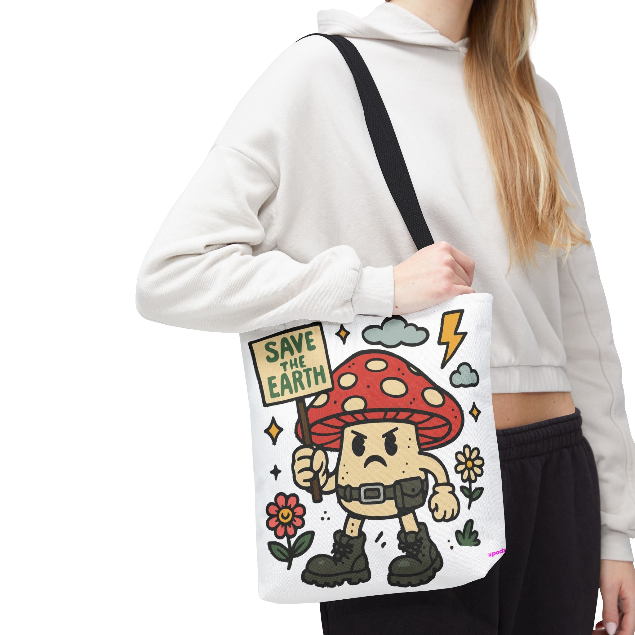 Save The Earth - Quirky Design, Fun Bag