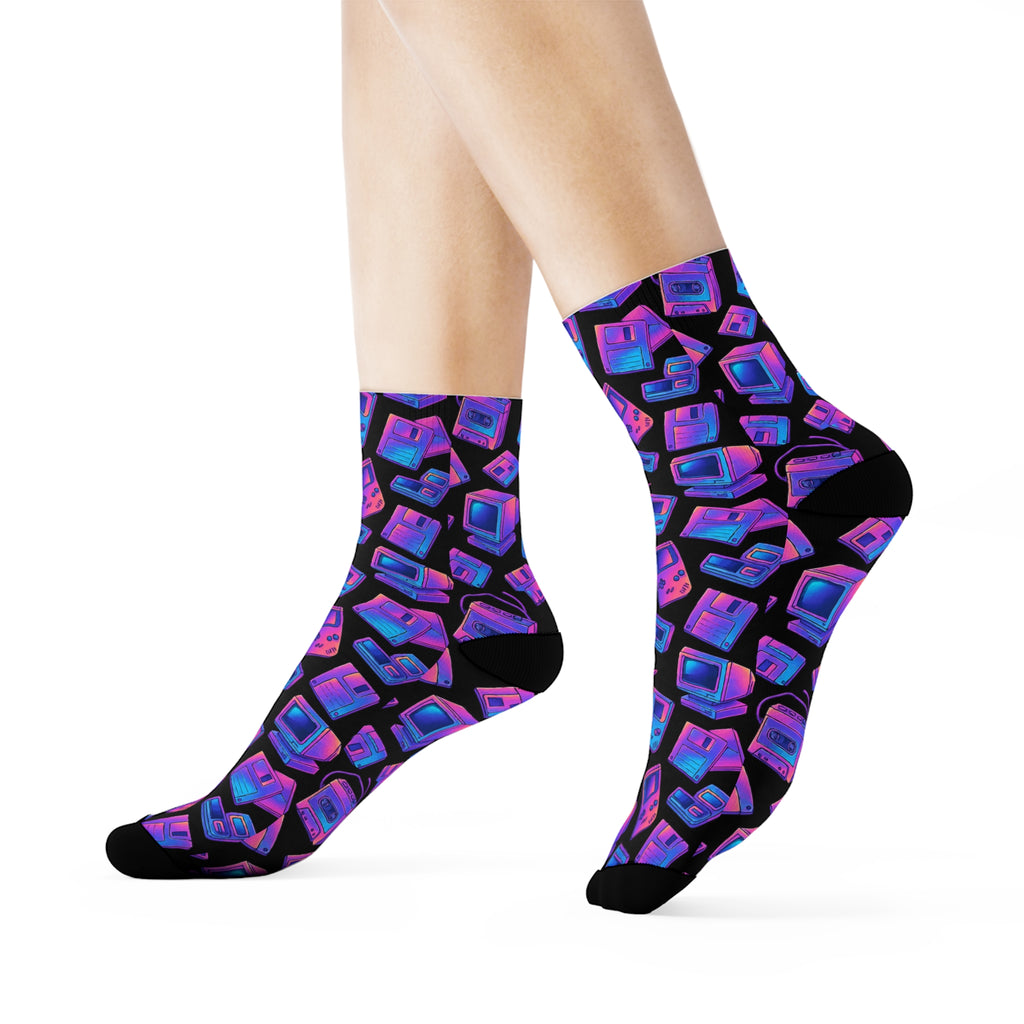 Retro Hardware Socks, Funky Design