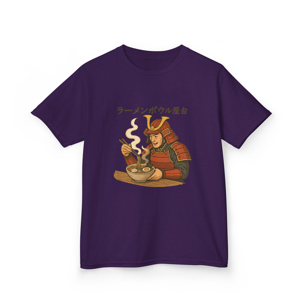 Ramen Bowel Street Food Kids Tee, Fun Graphic Tee, Kids Cotton T-Shirt