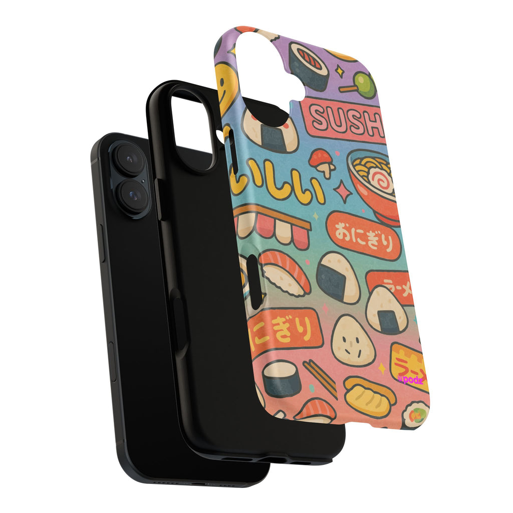 I love Sushi, White Cover Design, Tough Cases, Phone Cover