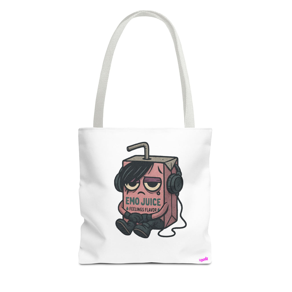Sad Emo Tote Bag - Quirky Fun Bag