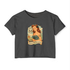 Retro Route 66 Festival Crop Top, Vintage Summer Boho Top