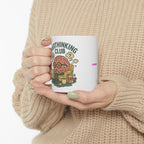 Over thinking Club Ceramic Mug |  Personalized Mug
