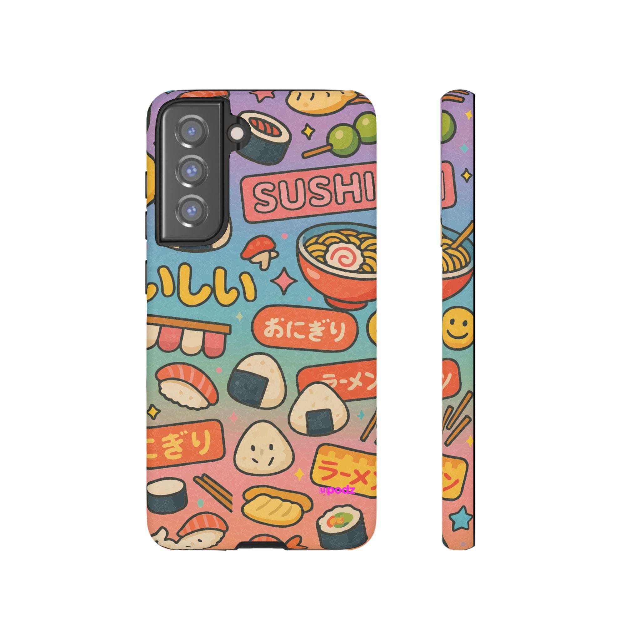 I love Sushi, White Cover Design, Tough Cases, Phone Cover