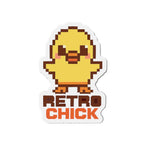 Retro Chick - Humorous Decor, Fridge Magnet