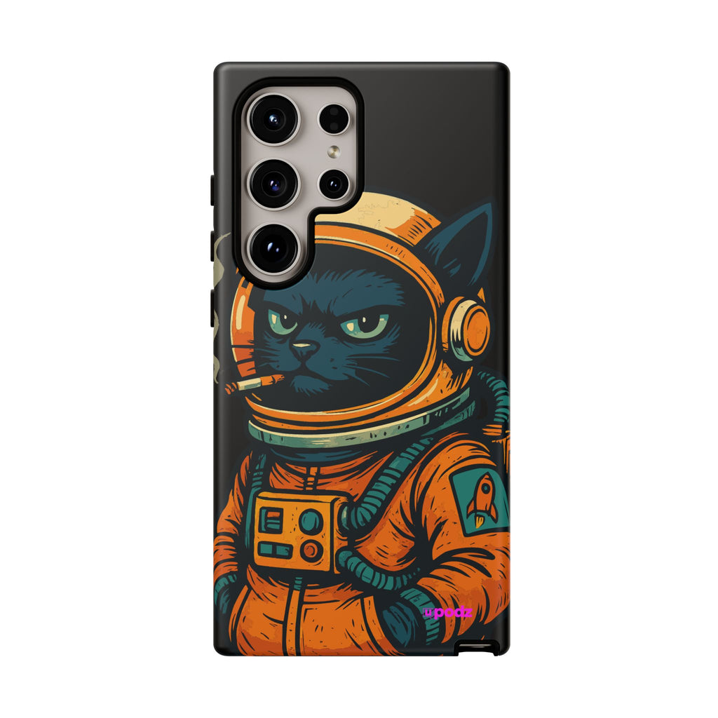 Smoking Cat Design, Tough Cases, Phone Cover