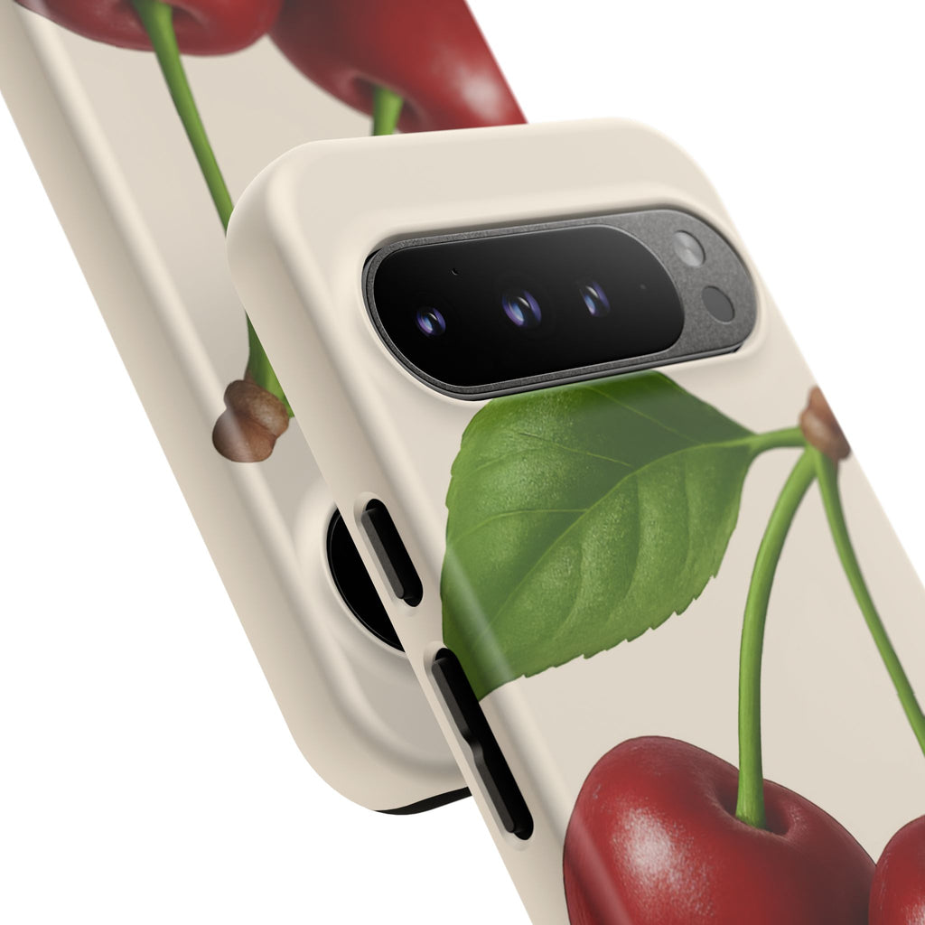 Red Cherry Design, Tough Cases, Phone Cover