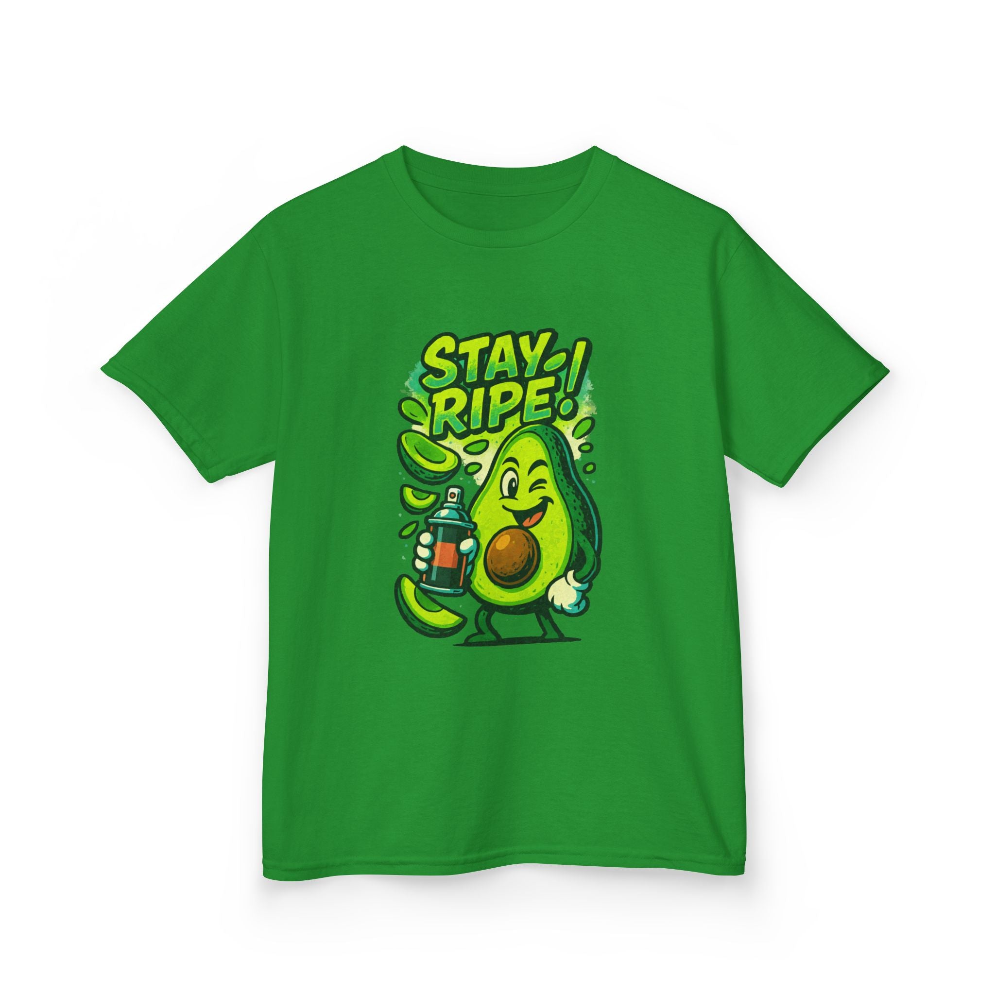 Stay Ripe Kids Tee, Fun Graphic Tee, Kids Cotton T-Shirt