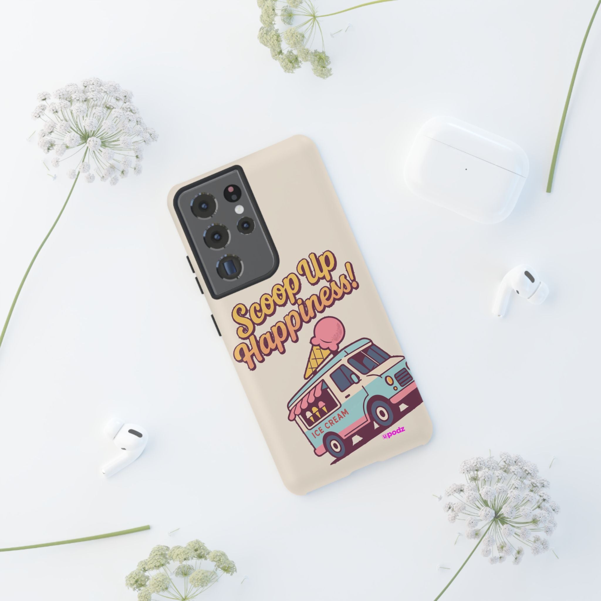Scoop Up Happiness Design, Tough Cases, Phone Cover