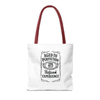 Aged to perfection Tote Bag, Inspirational Gift, Eco-Friendly Shopping Bag