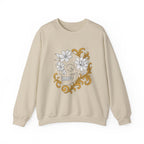 Floral Skull, Sweatshirt