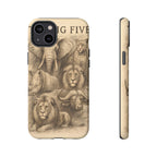 The Big 5 Design, Tough Cases, Phone Cover, Unique Gift