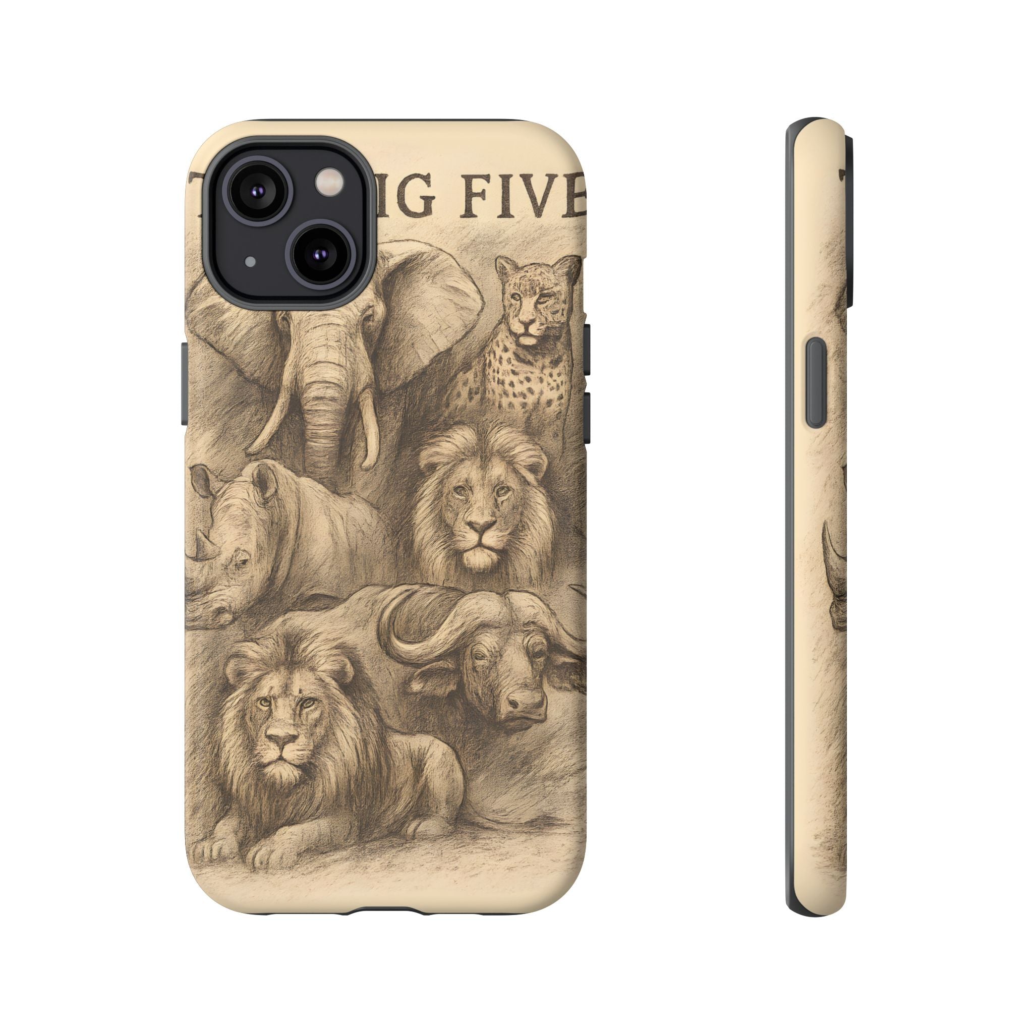 The Big 5 Design, Tough Cases, Phone Cover, Unique Gift
