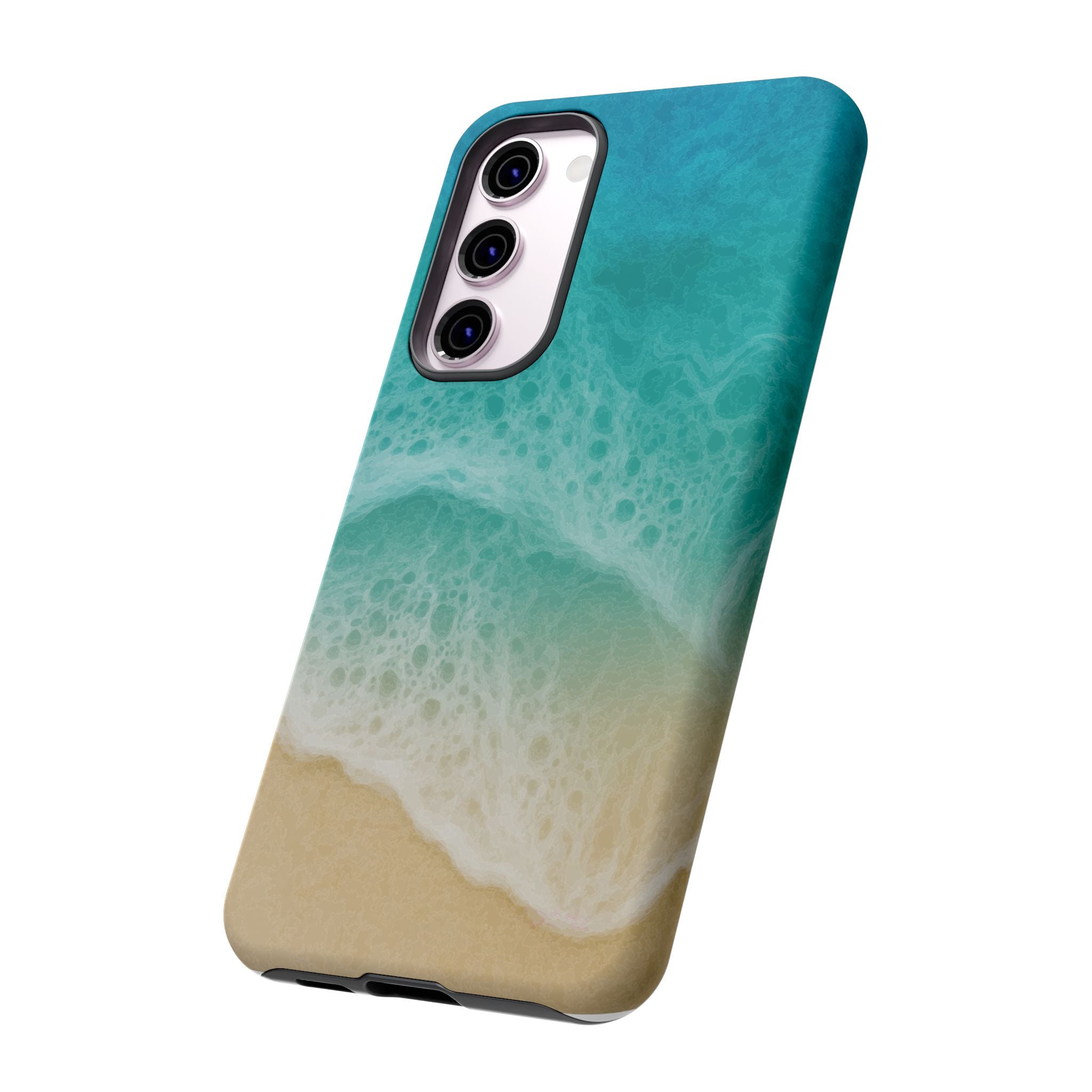 Resin Art, White Cover Design, Tough Cases, Phone Cover