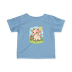 Cute Cow Infant Tee, Baby Cow Shirt, Toddler Tee, Farm Animal T-Shirt
