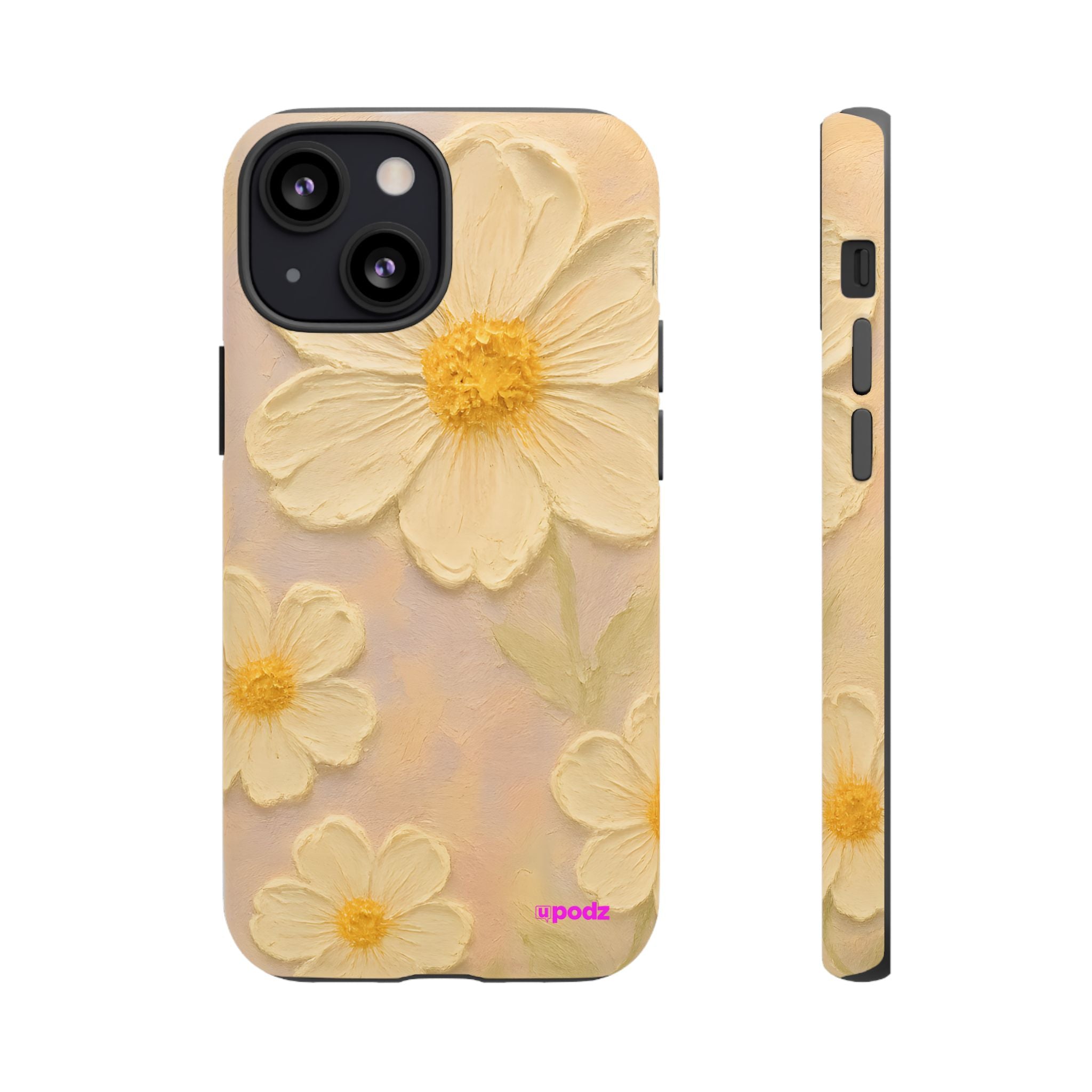 Phone Cases - Colorful Retro Oil Painting Flower